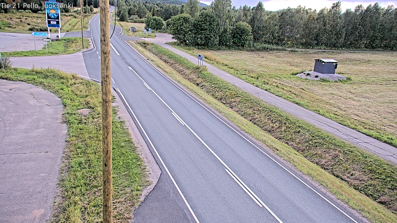 Kelikamerat Kuva Tie 21 Pello Juoksenki, Pello, Lappi