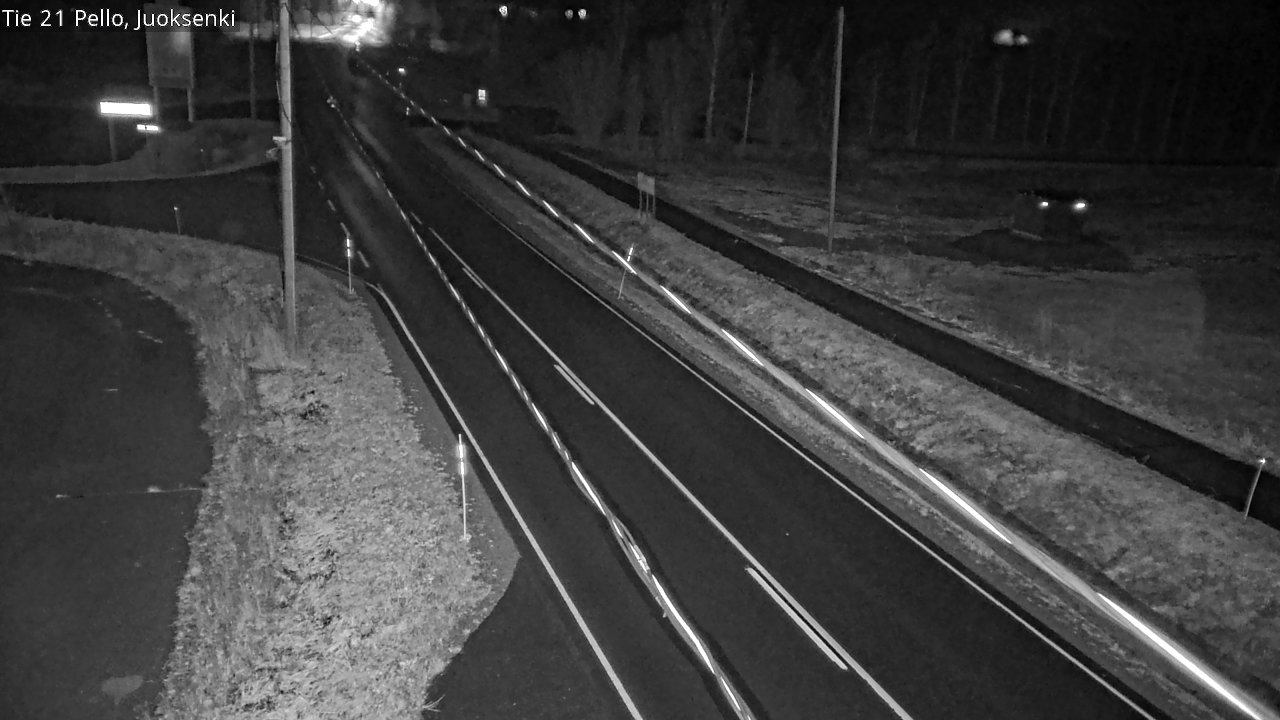 Kelikamerat Kuva Tie 21 Pello Juoksenki, Pello, Lappi