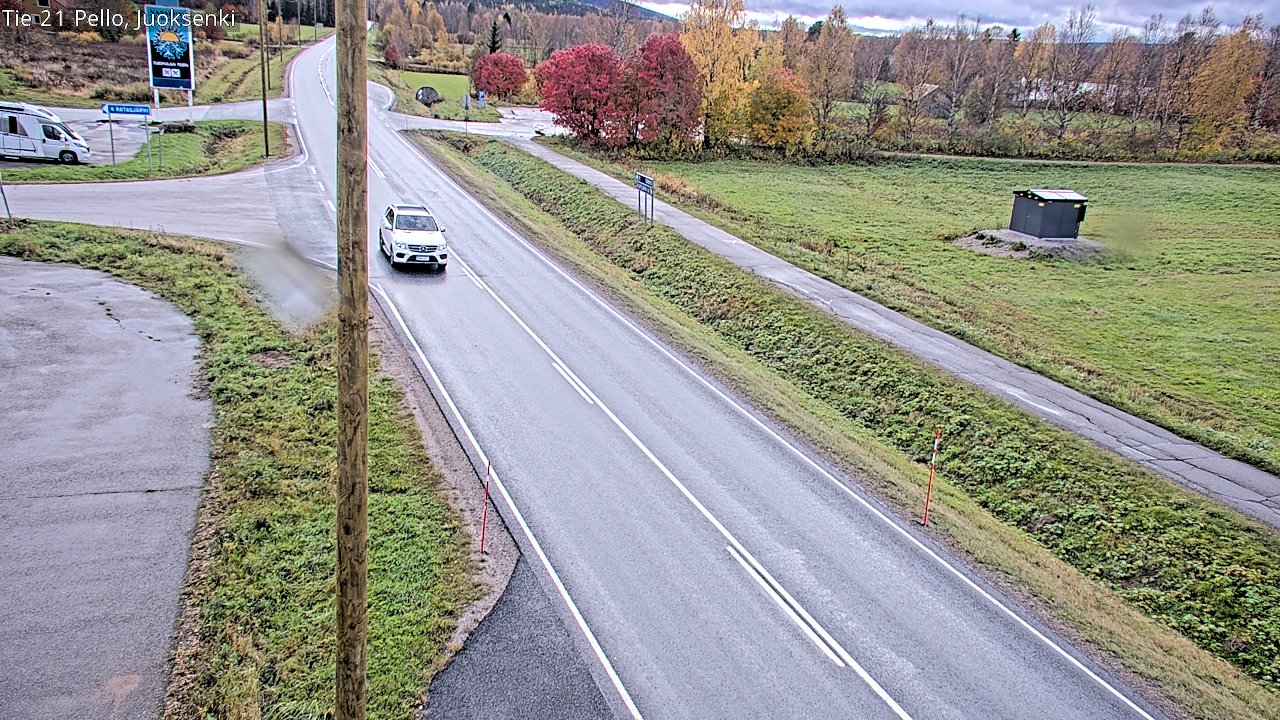 Kelikamerat Kuva Tie 21 Pello Juoksenki, Pello, Lappi