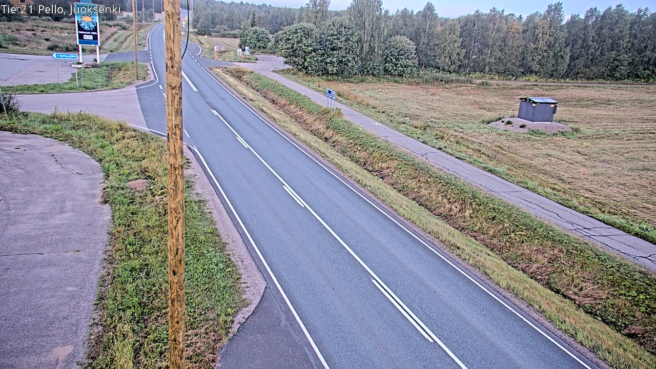 Kelikamerat Kuva Tie 21 Pello Juoksenki, Pello, Lappi