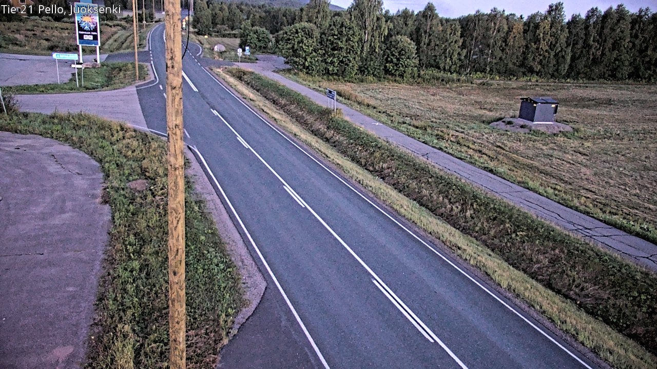 Kelikamerat Kuva Tie 21 Pello Juoksenki, Pello, Lappi