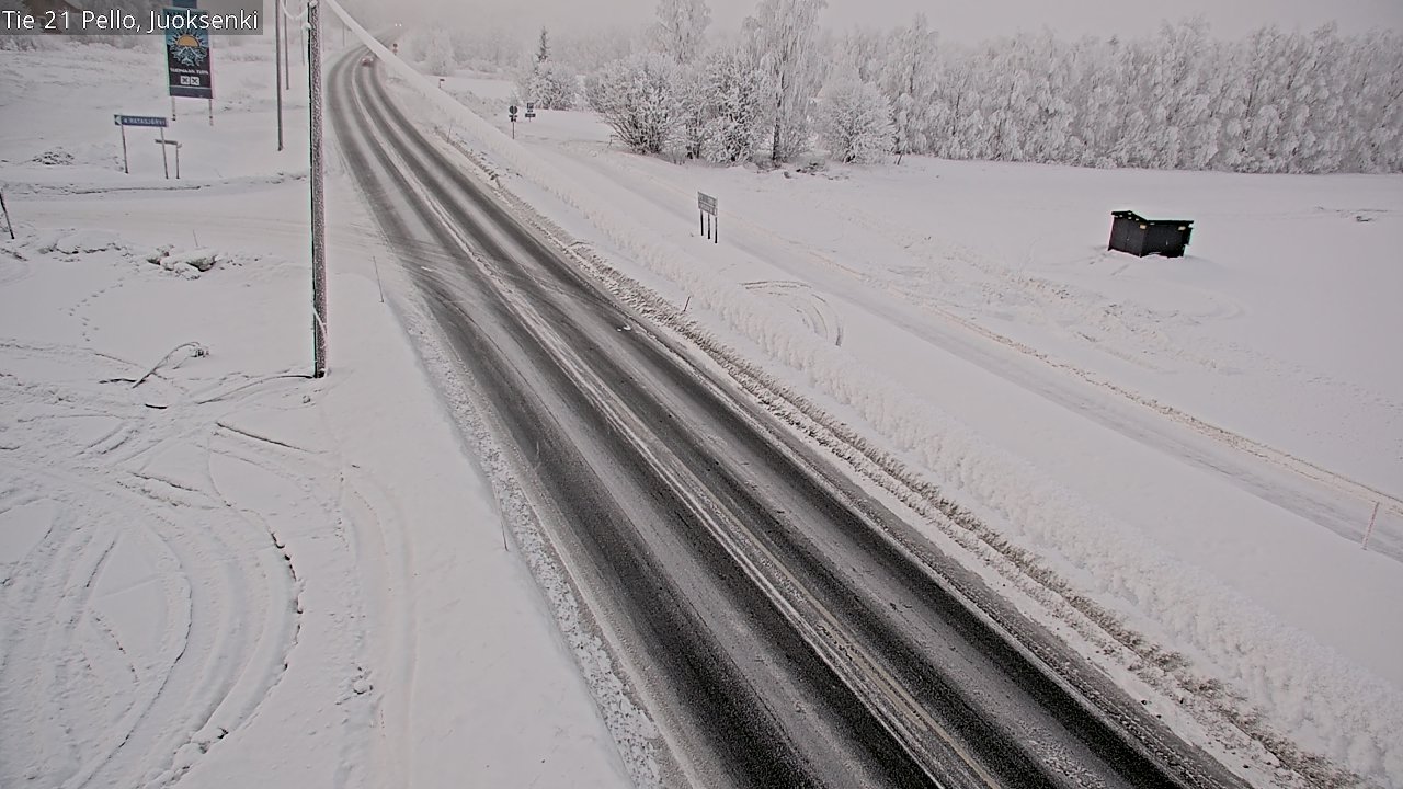 Kelikamerat Kuva Tie 21 Pello Juoksenki, Pello, Lappi