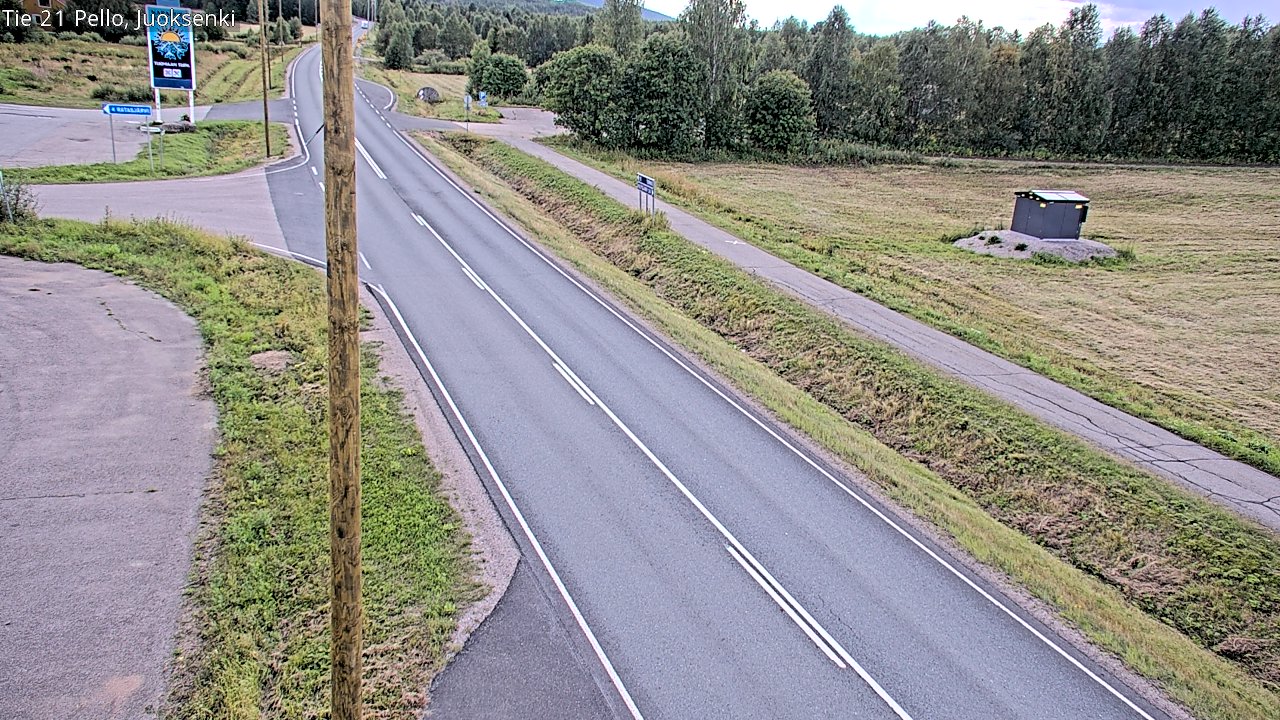 Kelikamerat Kuva Tie 21 Pello Juoksenki, Pello, Lappi