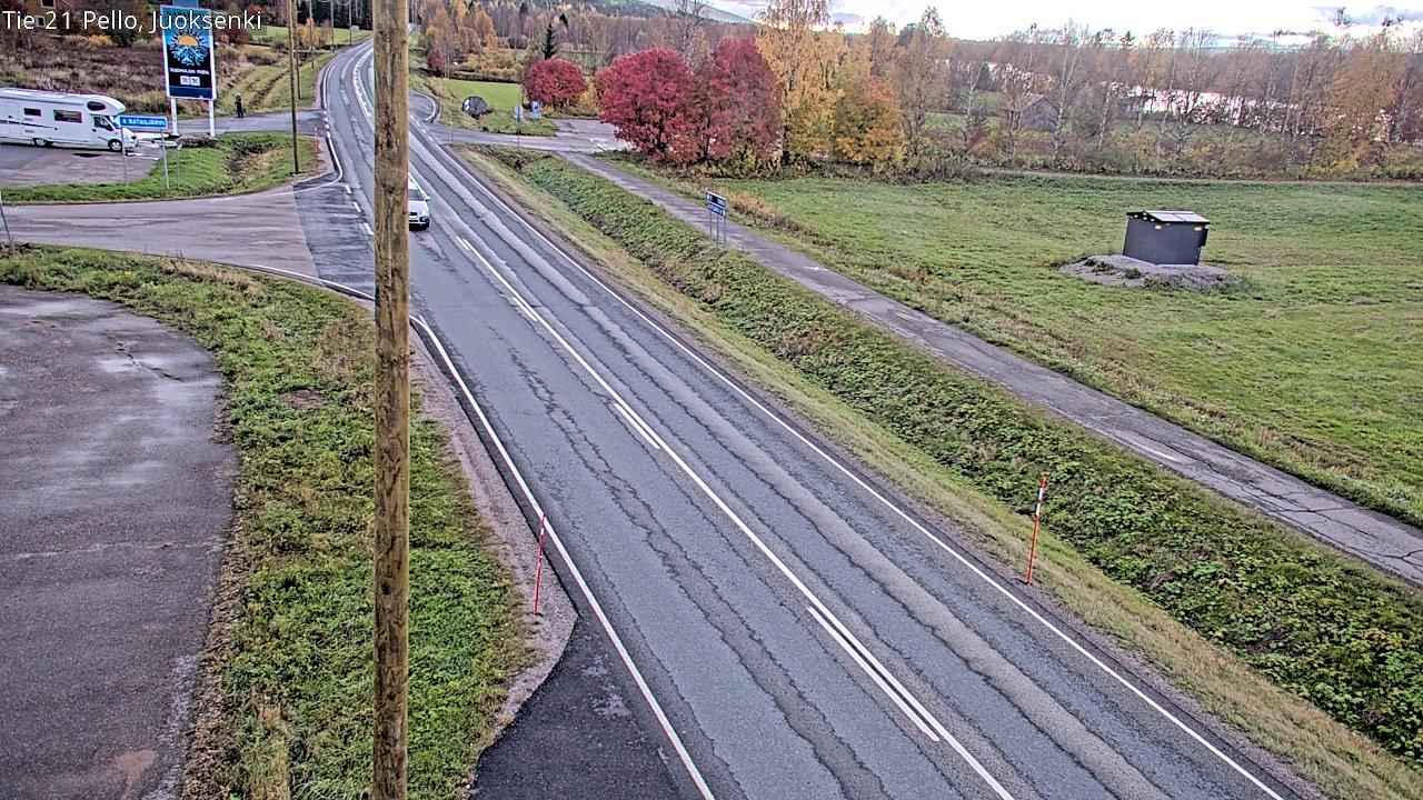 Kelikamerat Kuva Tie 21 Pello Juoksenki, Pello, Lappi