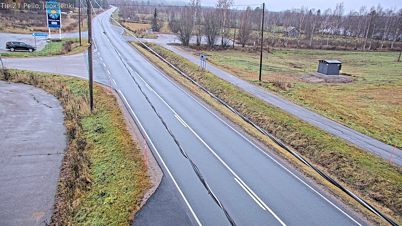 Kelikamerat Kuva Tie 21 Pello Juoksenki, Pello, Lappi