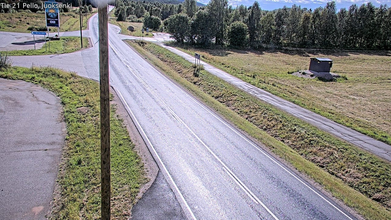 Kelikamerat Kuva Tie 21 Pello Juoksenki, Pello, Lappi