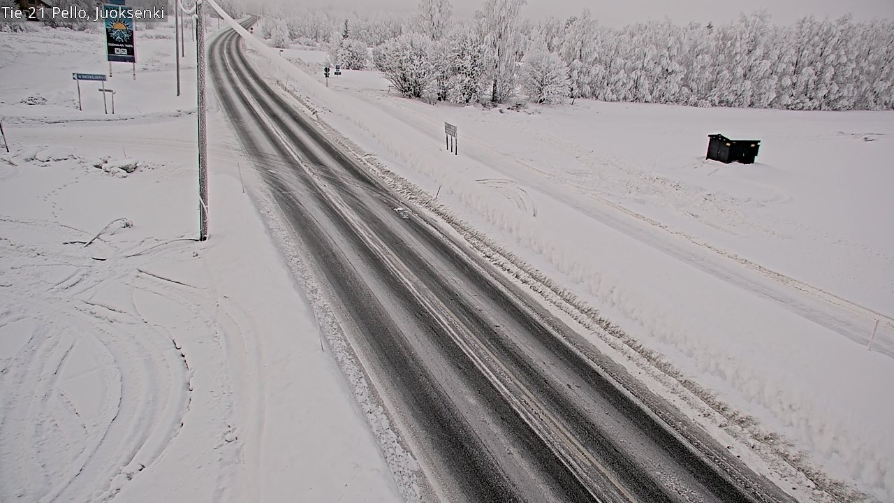 Kelikamerat Kuva Tie 21 Pello Juoksenki, Pello, Lappi