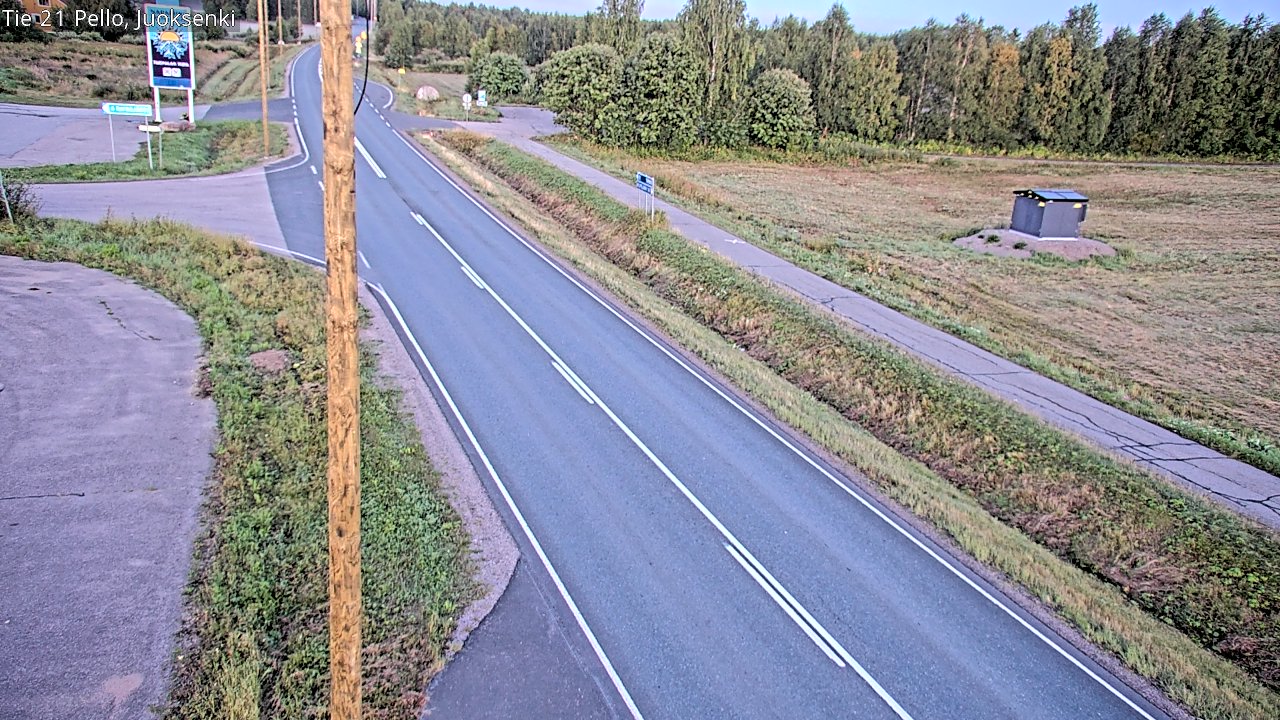 Kelikamerat Kuva Tie 21 Pello Juoksenki, Pello, Lappi