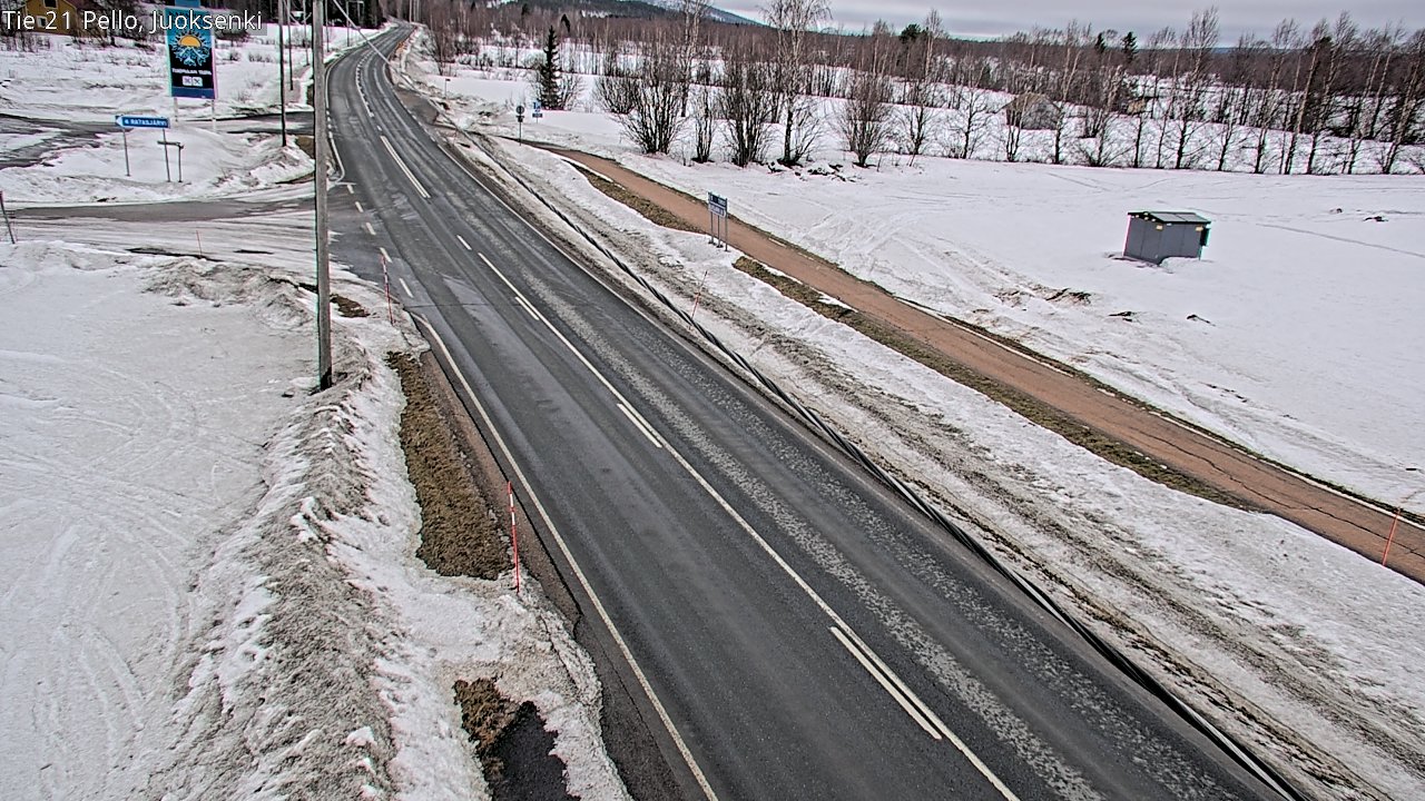 Kelikamerat Kuva Tie 21 Pello Juoksenki, Pello, Lappi