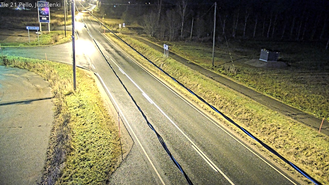 Kelikamerat Kuva Tie 21 Pello Juoksenki, Pello, Lappi