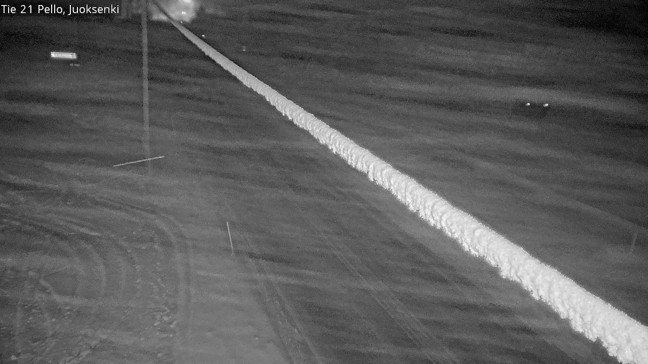 Kelikamerat Kuva Tie 21 Pello Juoksenki, Pello, Lappi