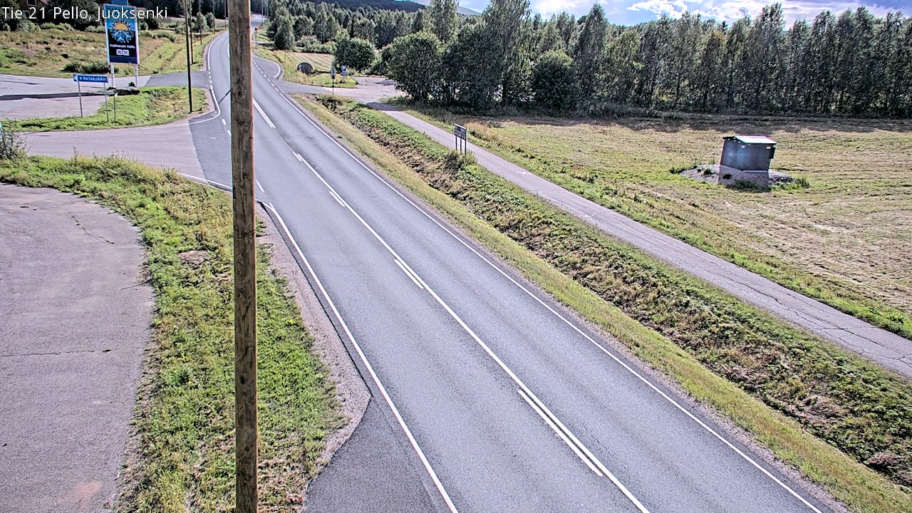 Kelikamerat Kuva Tie 21 Pello Juoksenki, Pello, Lappi