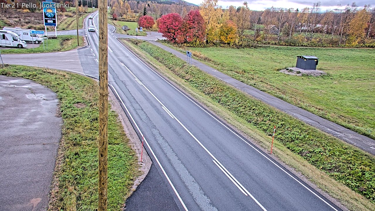 Kelikamerat Kuva Tie 21 Pello Juoksenki, Pello, Lappi