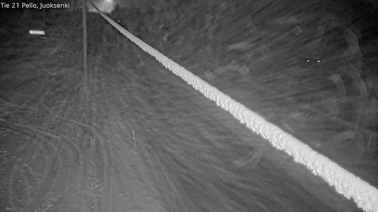 Kelikamerat Kuva Tie 21 Pello Juoksenki, Pello, Lappi