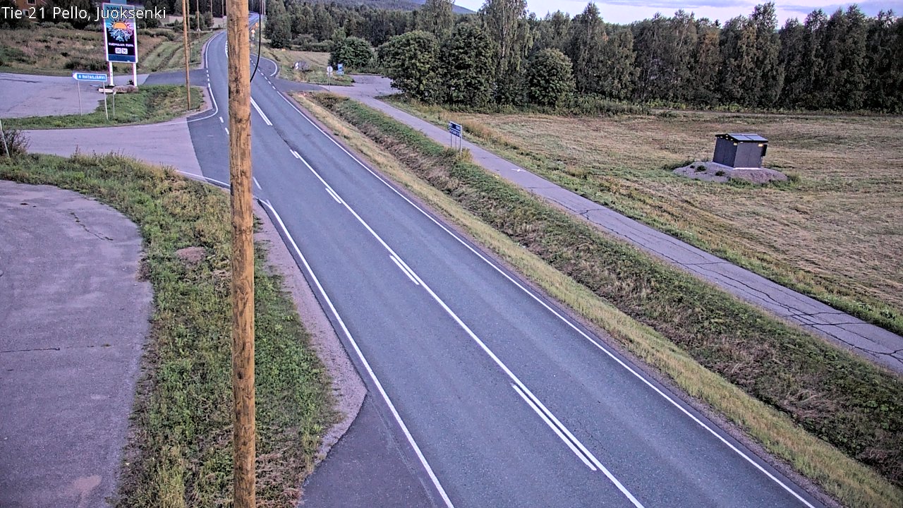 Kelikamerat Kuva Tie 21 Pello Juoksenki, Pello, Lappi