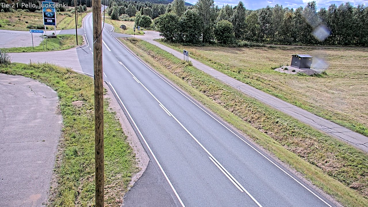 Kelikamerat Kuva Tie 21 Pello Juoksenki, Pello, Lappi