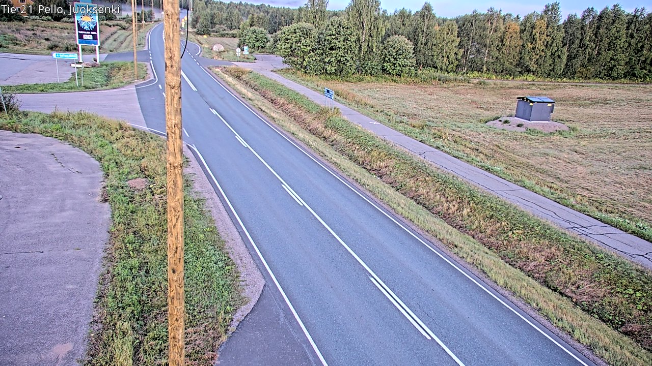 Kelikamerat Kuva Tie 21 Pello Juoksenki, Pello, Lappi