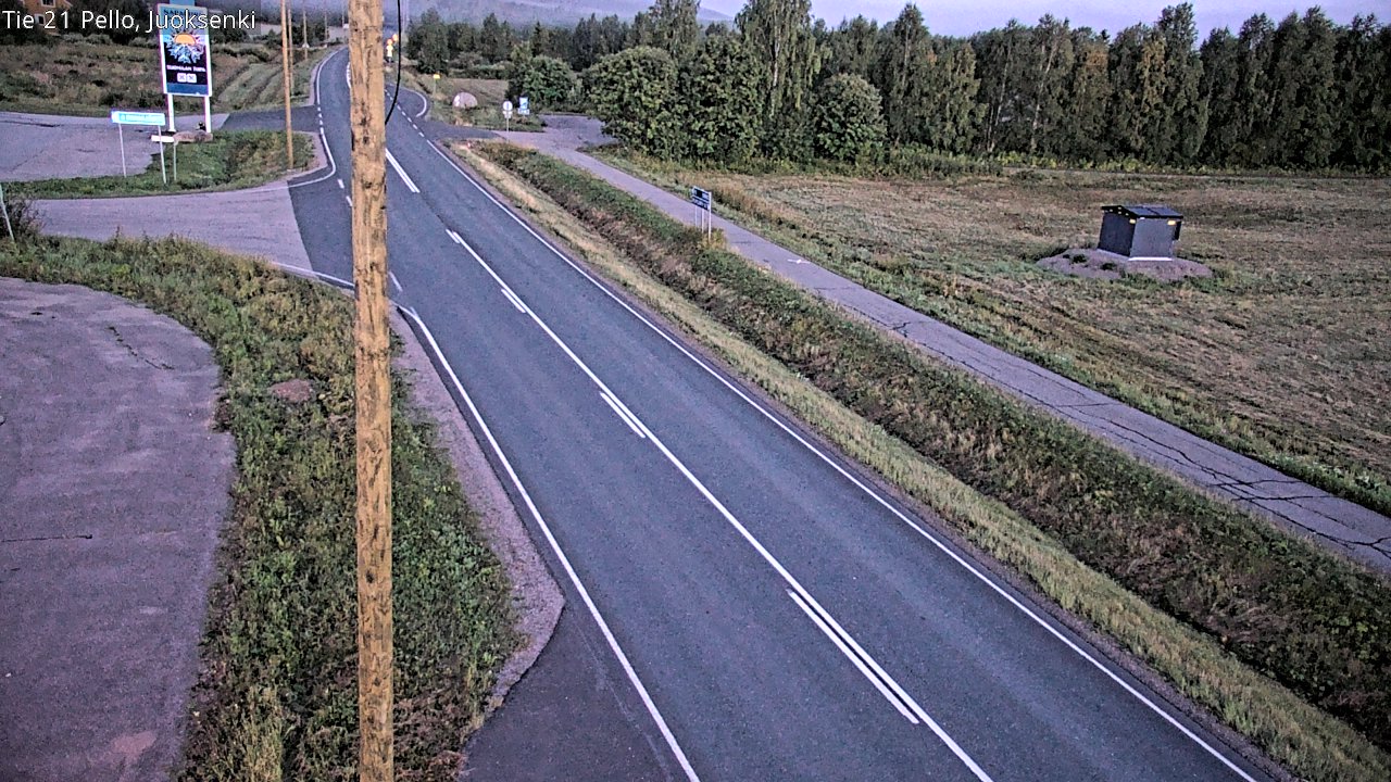 Kelikamerat Kuva Tie 21 Pello Juoksenki, Pello, Lappi