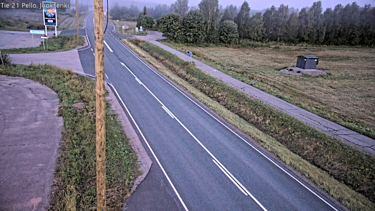 Kelikamerat Kuva Tie 21 Pello Juoksenki, Pello, Lappi