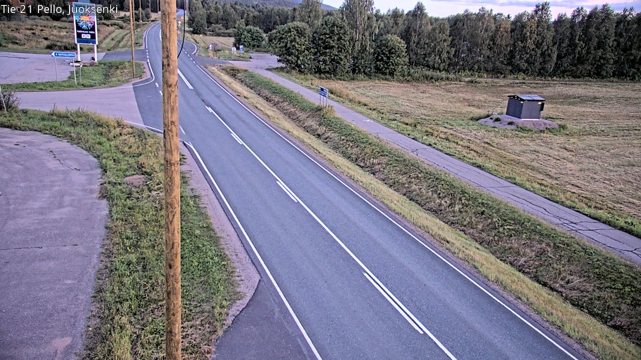 Kelikamerat Kuva Tie 21 Pello Juoksenki, Pello, Lappi