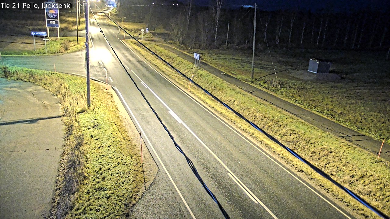 Kelikamerat Kuva Tie 21 Pello Juoksenki, Pello, Lappi