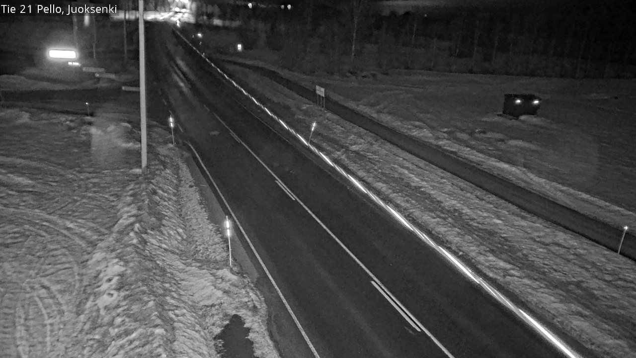 Kelikamerat Kuva Tie 21 Pello Juoksenki, Pello, Lappi