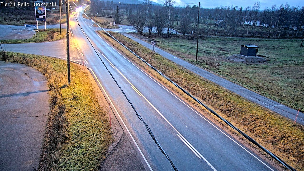 Kelikamerat Kuva Tie 21 Pello Juoksenki, Pello, Lappi