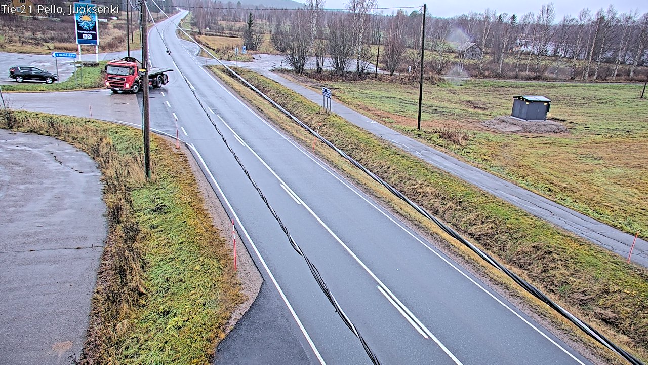 Kelikamerat Kuva Tie 21 Pello Juoksenki, Pello, Lappi
