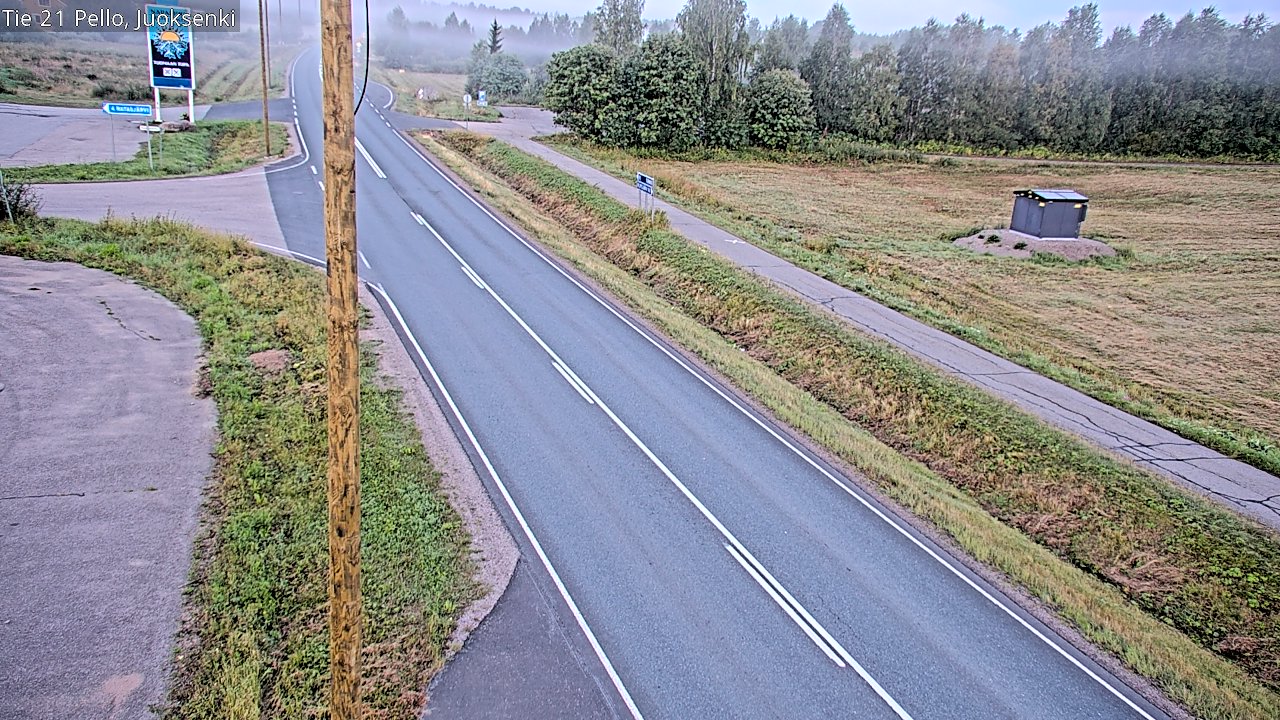 Kelikamerat Kuva Tie 21 Pello Juoksenki, Pello, Lappi