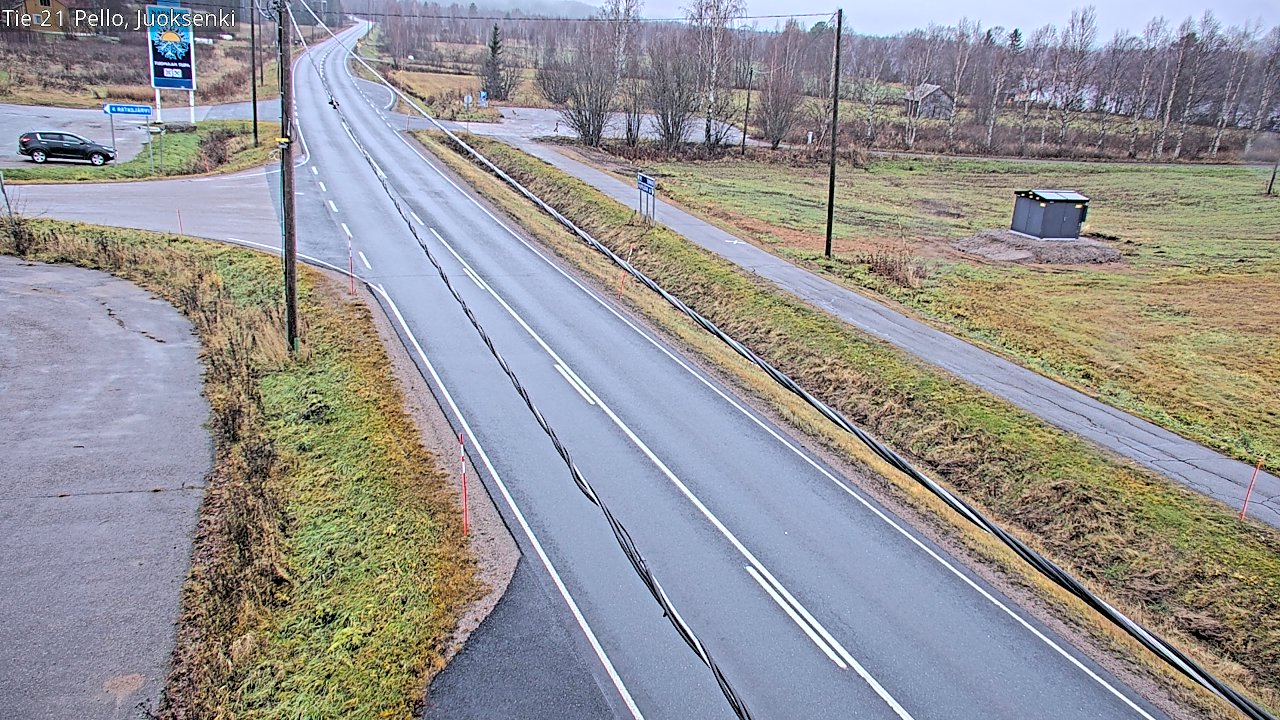Kelikamerat Kuva Tie 21 Pello Juoksenki, Pello, Lappi