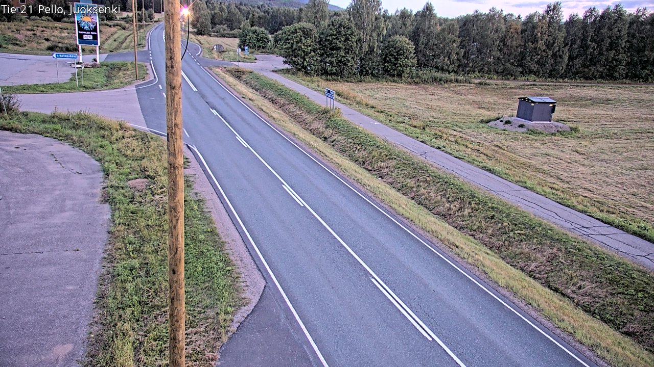 Kelikamerat Kuva Tie 21 Pello Juoksenki, Pello, Lappi