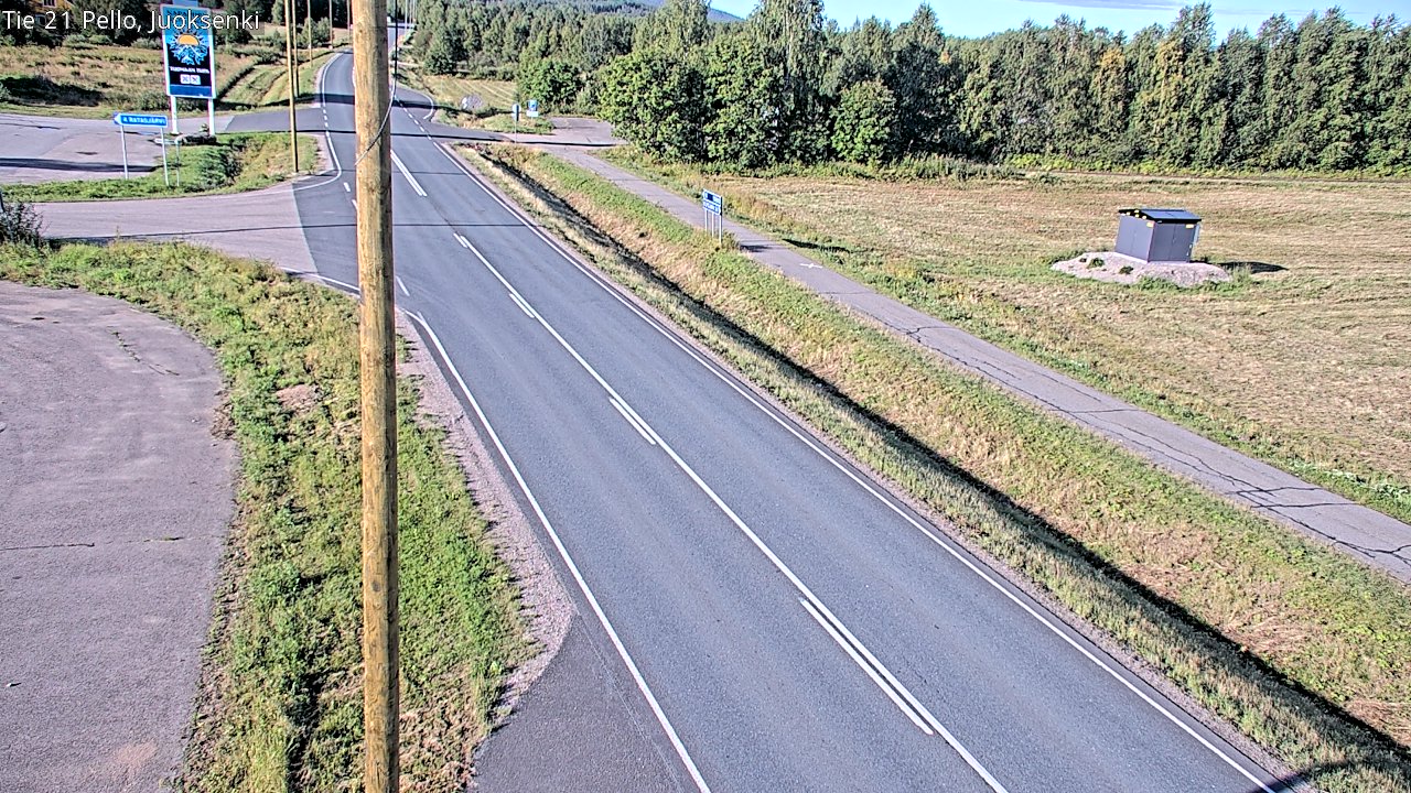 Kelikamerat Kuva Tie 21 Pello Juoksenki, Pello, Lappi