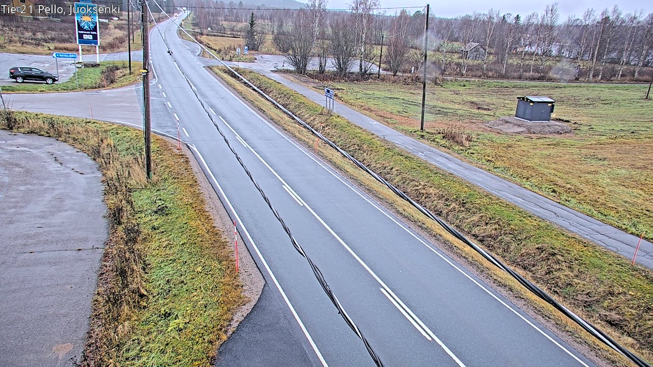 Kelikamerat Kuva Tie 21 Pello Juoksenki, Pello, Lappi