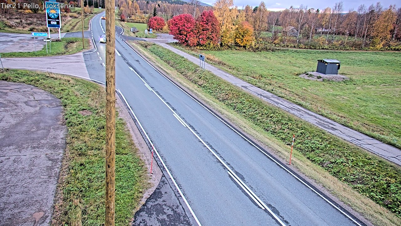 Kelikamerat Kuva Tie 21 Pello Juoksenki, Pello, Lappi