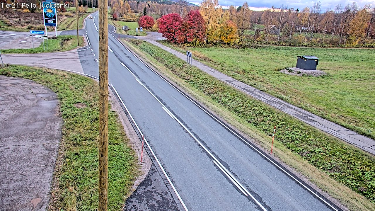 Kelikamerat Kuva Tie 21 Pello Juoksenki, Pello, Lappi