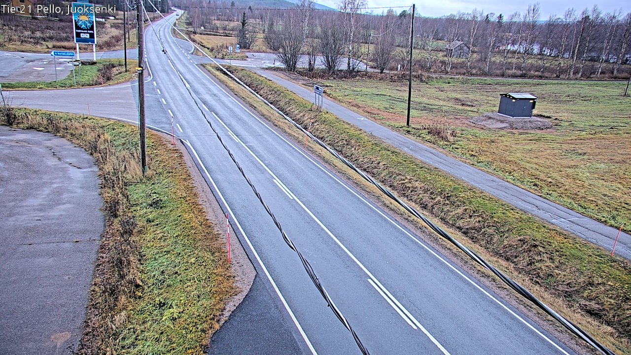 Kelikamerat Kuva Tie 21 Pello Juoksenki, Pello, Lappi
