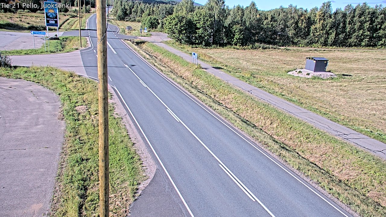 Kelikamerat Kuva Tie 21 Pello Juoksenki, Pello, Lappi