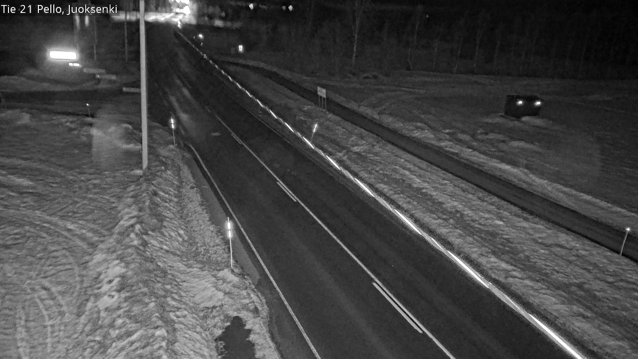 Kelikamerat Kuva Tie 21 Pello Juoksenki, Pello, Lappi