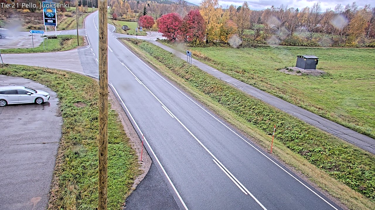 Kelikamerat Kuva Tie 21 Pello Juoksenki, Pello, Lappi