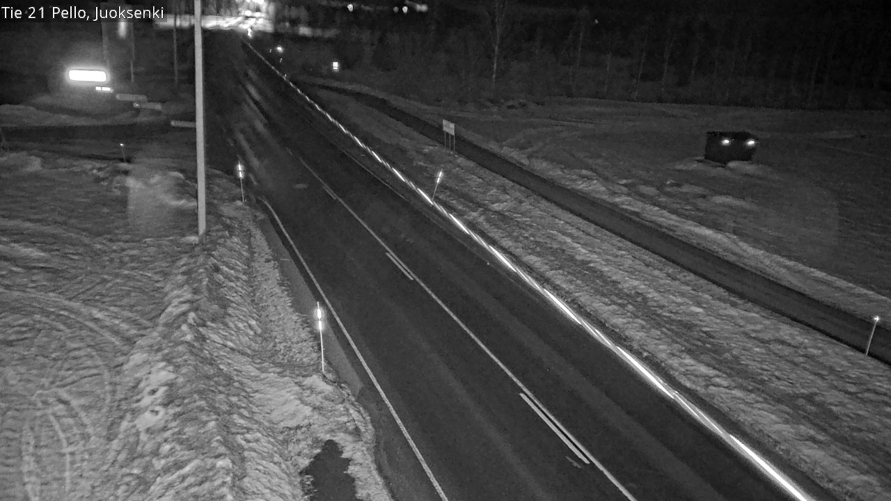 Kelikamerat Kuva Tie 21 Pello Juoksenki, Pello, Lappi