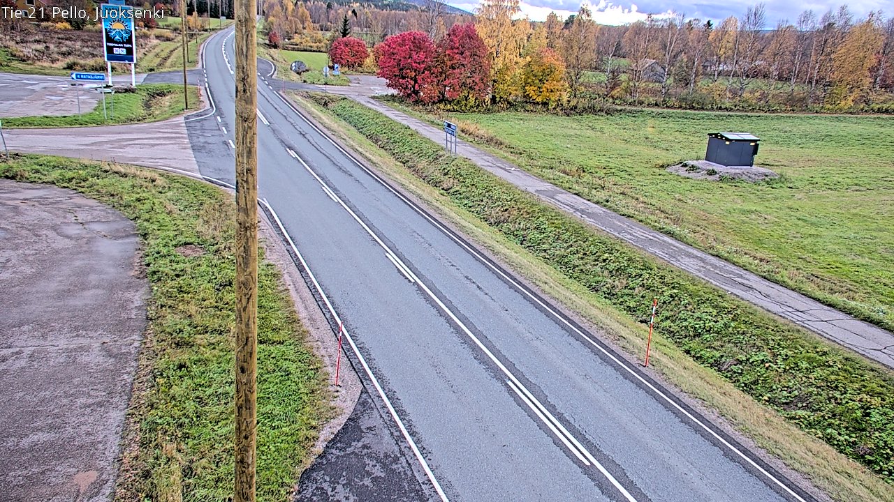 Kelikamerat Kuva Tie 21 Pello Juoksenki, Pello, Lappi