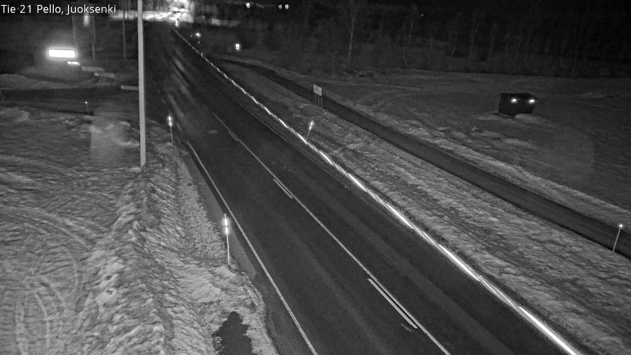 Kelikamerat Kuva Tie 21 Pello Juoksenki, Pello, Lappi