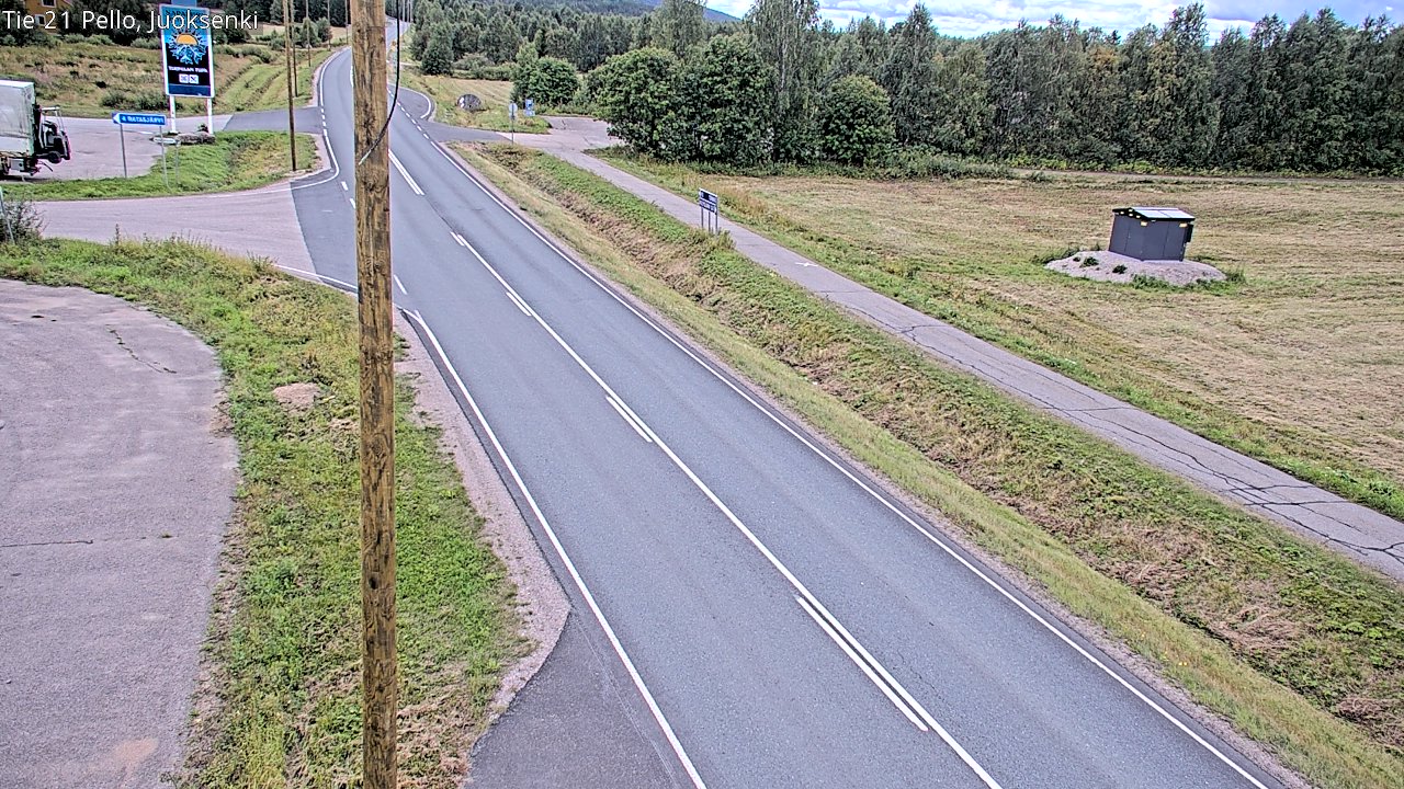 Kelikamerat Kuva Tie 21 Pello Juoksenki, Pello, Lappi