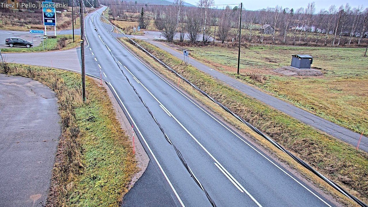 Kelikamerat Kuva Tie 21 Pello Juoksenki, Pello, Lappi
