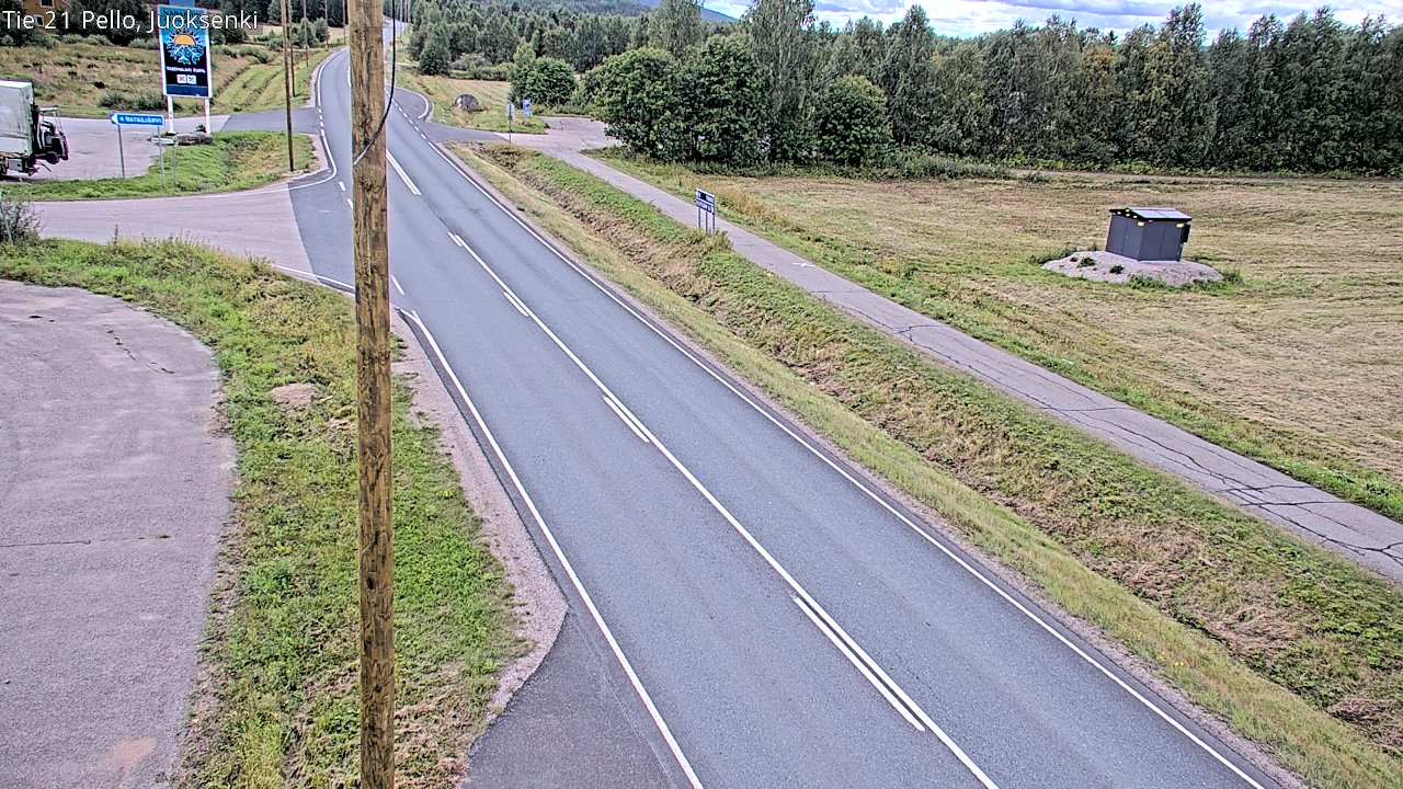 Kelikamerat Kuva Tie 21 Pello Juoksenki, Pello, Lappi