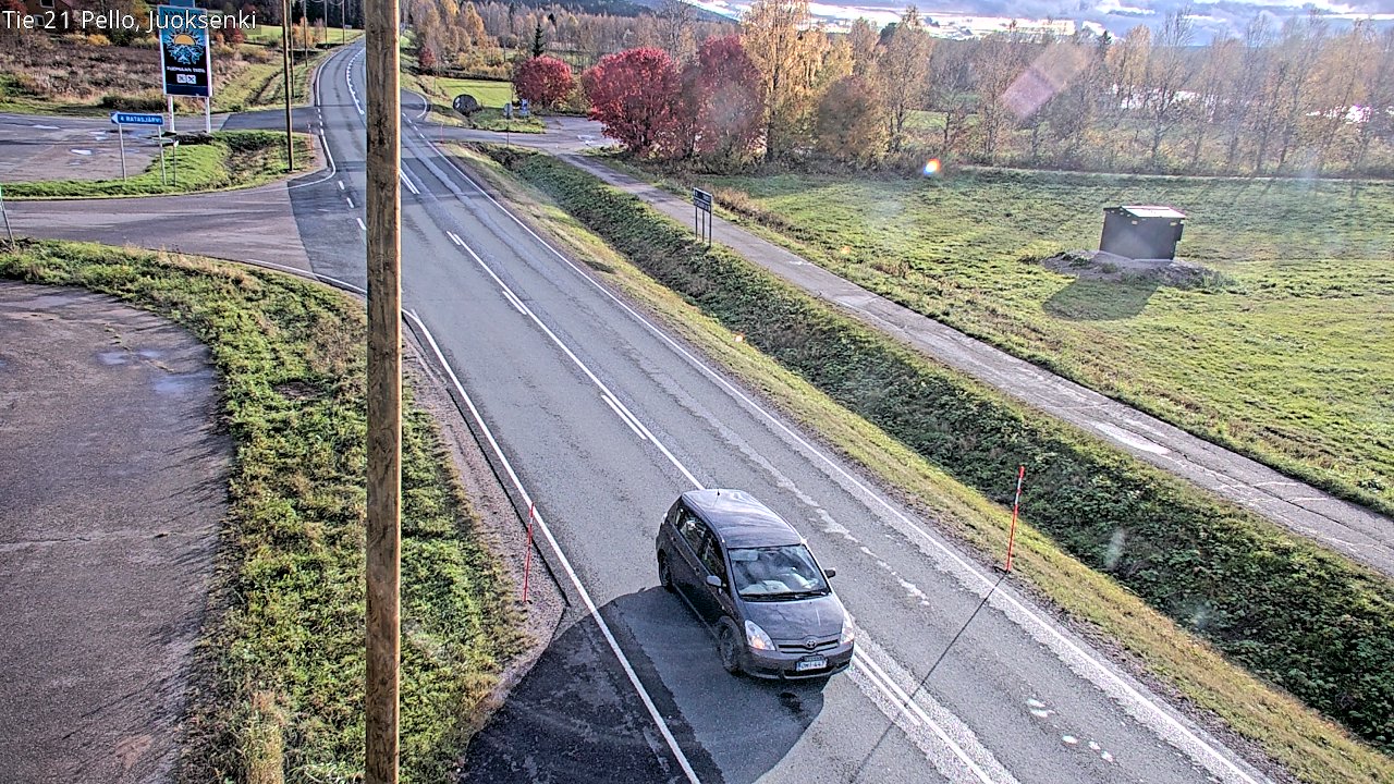 Kelikamerat Kuva Tie 21 Pello Juoksenki, Pello, Lappi