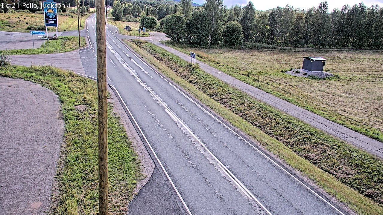 Kelikamerat Kuva Tie 21 Pello Juoksenki, Pello, Lappi