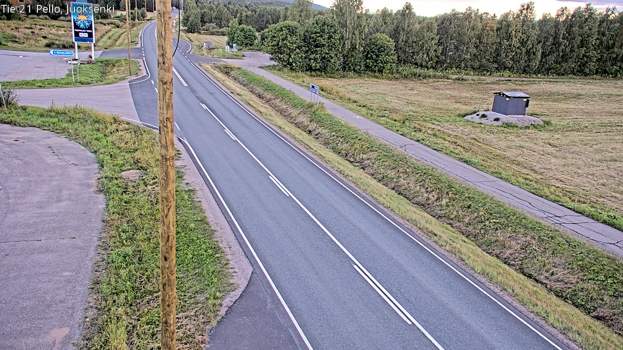 Kelikamerat Kuva Tie 21 Pello Juoksenki, Pello, Lappi