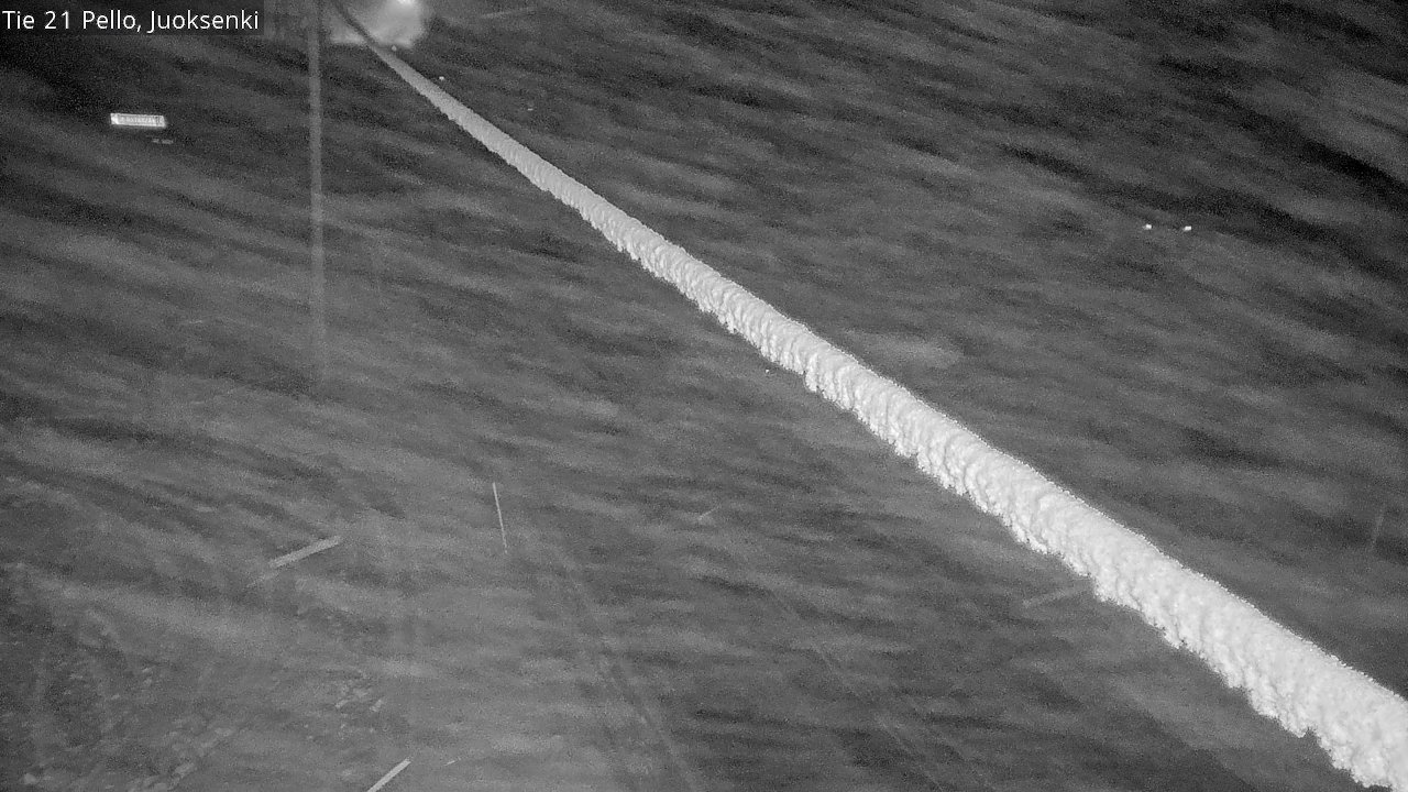 Kelikamerat Kuva Tie 21 Pello Juoksenki, Pello, Lappi