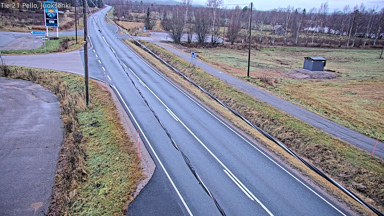 Kelikamerat Kuva Tie 21 Pello Juoksenki, Pello, Lappi